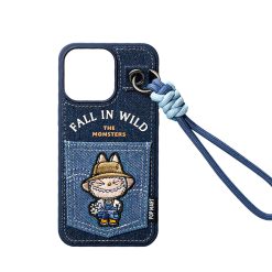 POP MART The Monsters LABUBU Fall in Wild Phone Case for iPhone 14/15 Pro Max
