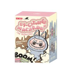 POP MART Labubu The Monsters Exciting Macaron Series Plush Pendant Blind Box