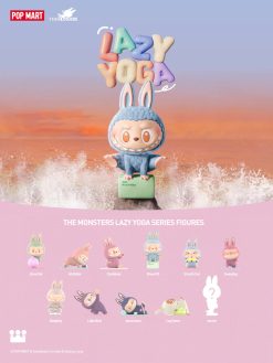 POP MART The Monsters Lazy Yoga Series Blind Box